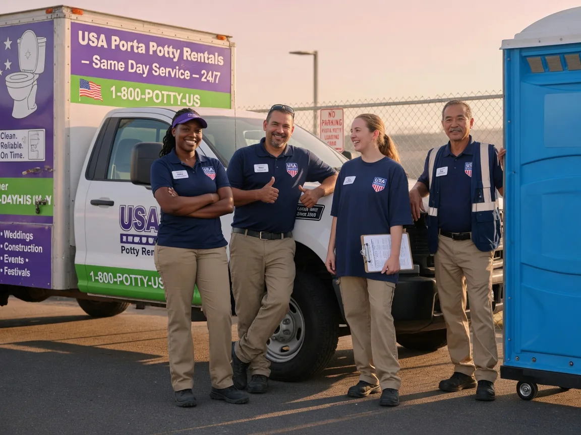 Porta Potty Rental company in Caspar, CA